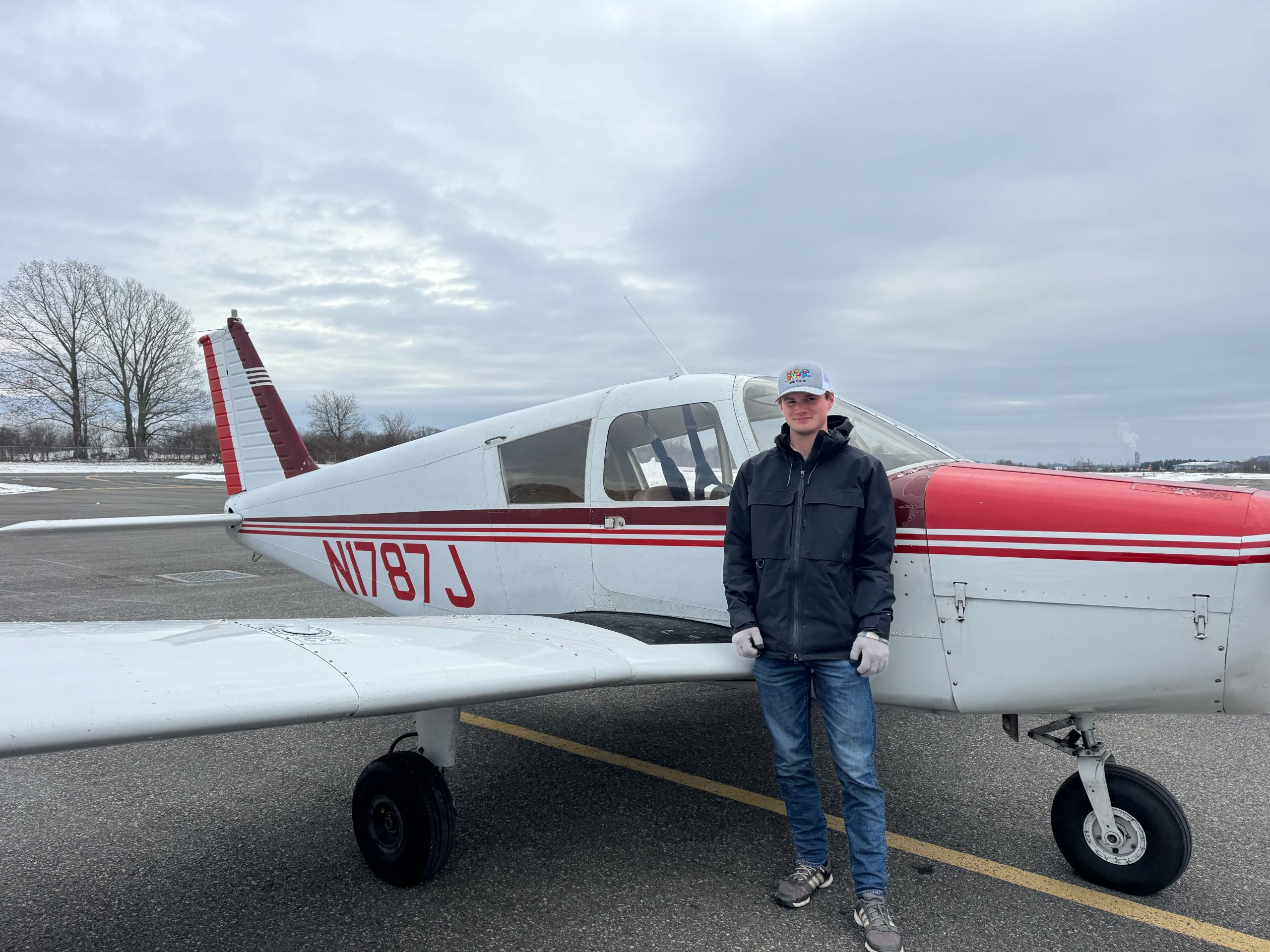 Cayden Conry solo | Hewison Aviation